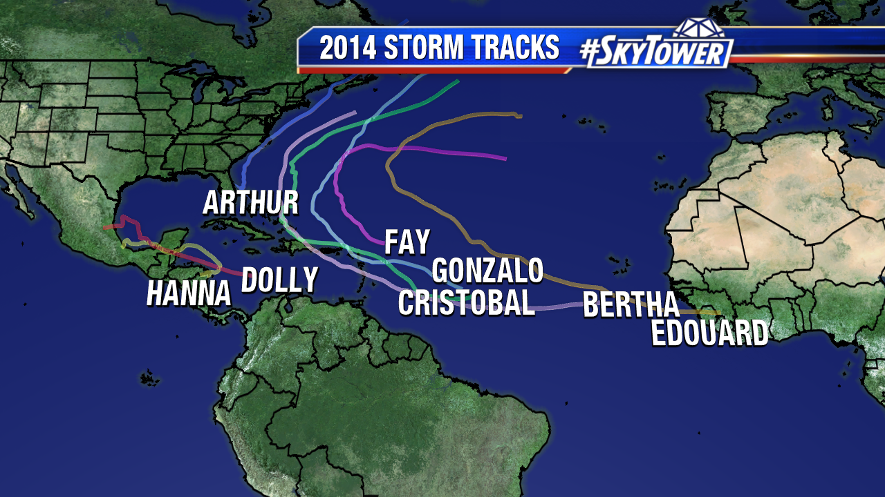 2014 Atlantic Hurricane Season Ends; Fewest Named Storms Since 1997