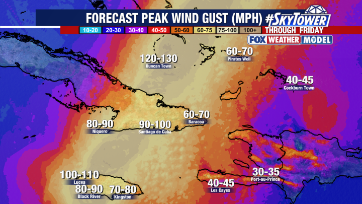 Category 5 Melissa makes landfall in Jamaica as one of the strongest on record